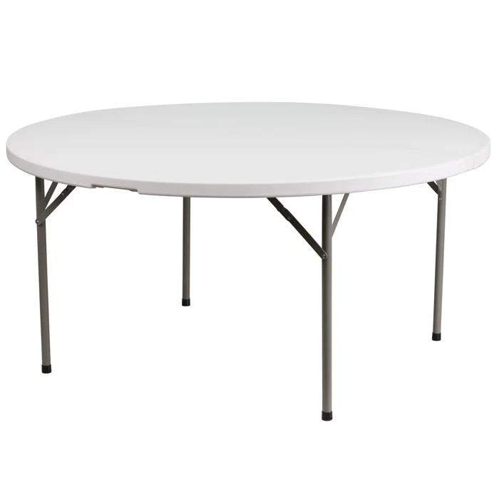 Flash Furniture Noah Round Plastic Event Folding Table