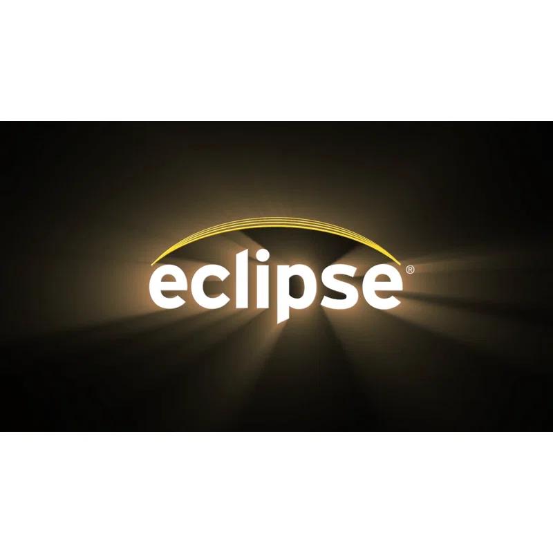 Eclipse Drewton Motorized Textured Roman Shade