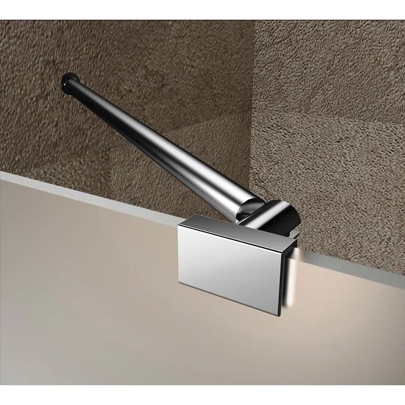 Aston SDR985F-CH-48-10 Nautis 72" H Hinged Frameless Shower Door