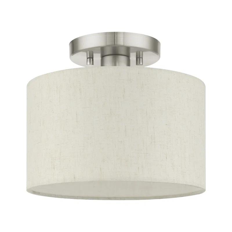 Zipcode Design™ Darian Fabric Semi Flush Mount