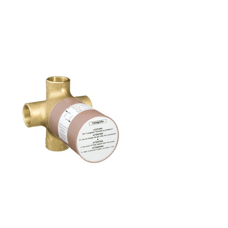 Hansgrohe 15930181 Rough Quattro 3-Way Diverter Valve