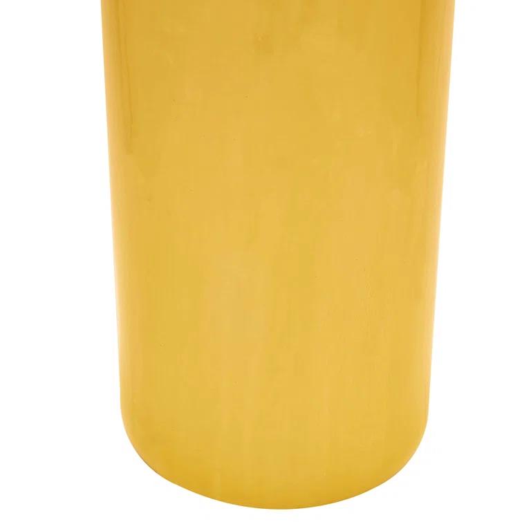 24" Bright Yellow Umbrella Stand