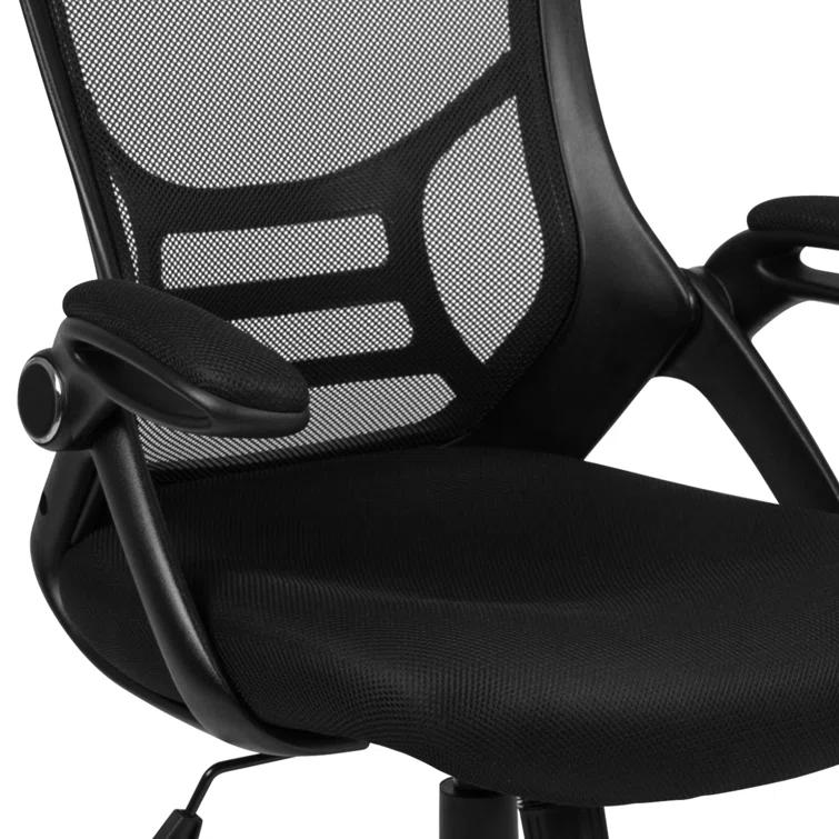 Flash Furniture Cappello High-Back Mesh Swivel Ergonomic Office Chair with Flip-Up Arms