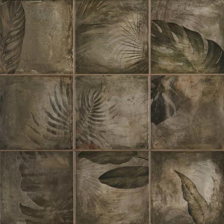 Angela Harris Tempest 7.87 In. X 7.87 In. Matte Ceramic Wall Tile (10.76 Sq. Ft. / Case)