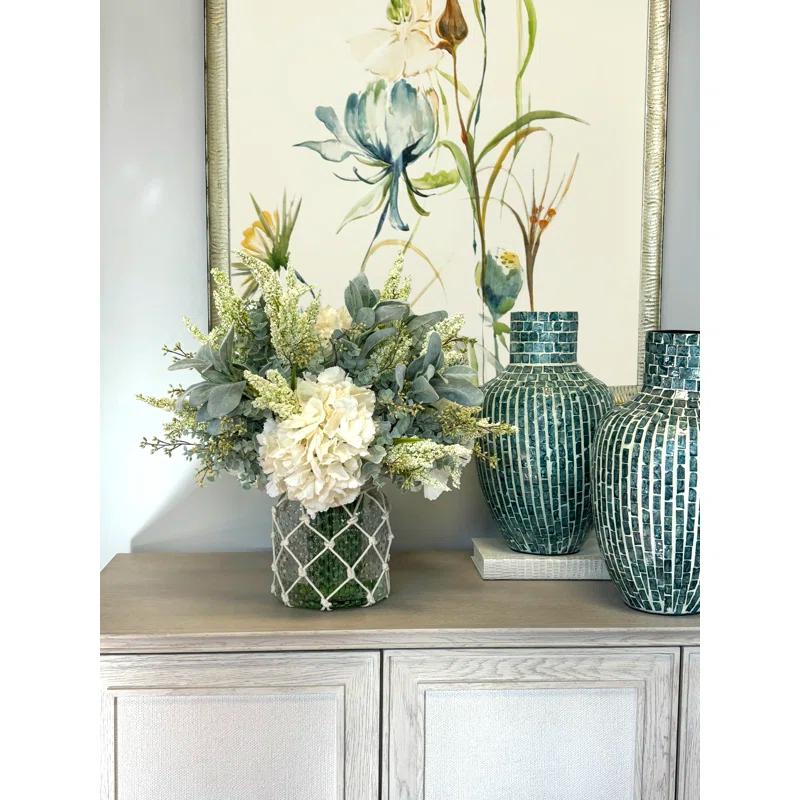 Creative Displays, Inc. Polysilk Hydrangea Arrangement in Vase