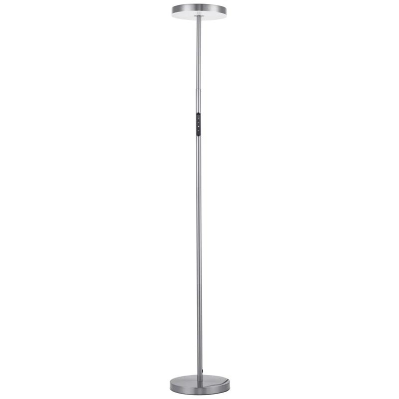 Dainolite Francine Floor Lamp - 30W - White Acrylic Diffuser