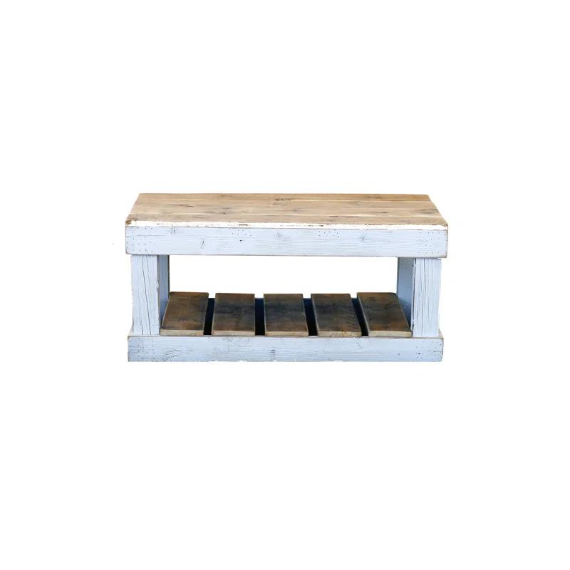 Rosalind Wheeler Ingulu Solid Wood Top Single Coffee Table