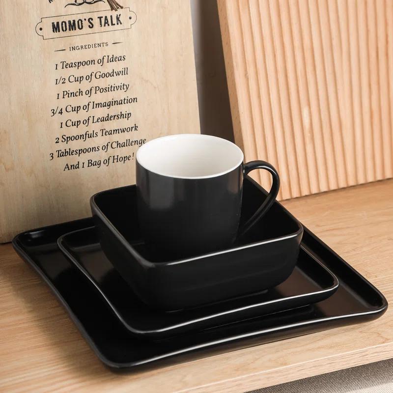 Stone Lain Amy 24-Piece Dinnerware Set Porcelain & Reviews | Wayfair
