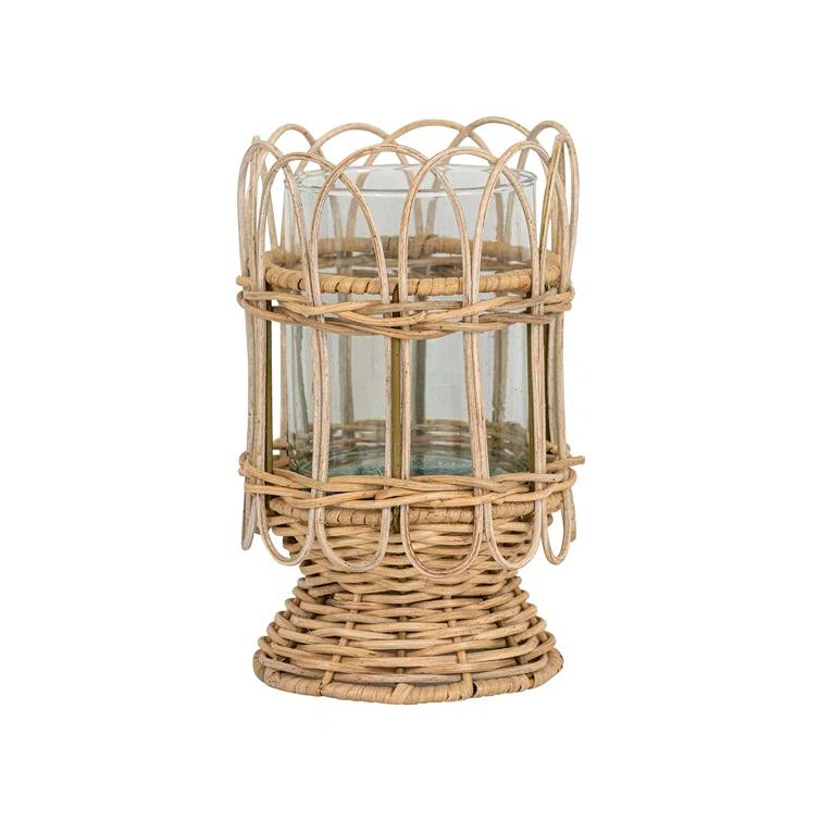 Juliska Provence Rattan Hurricane - Whitewash