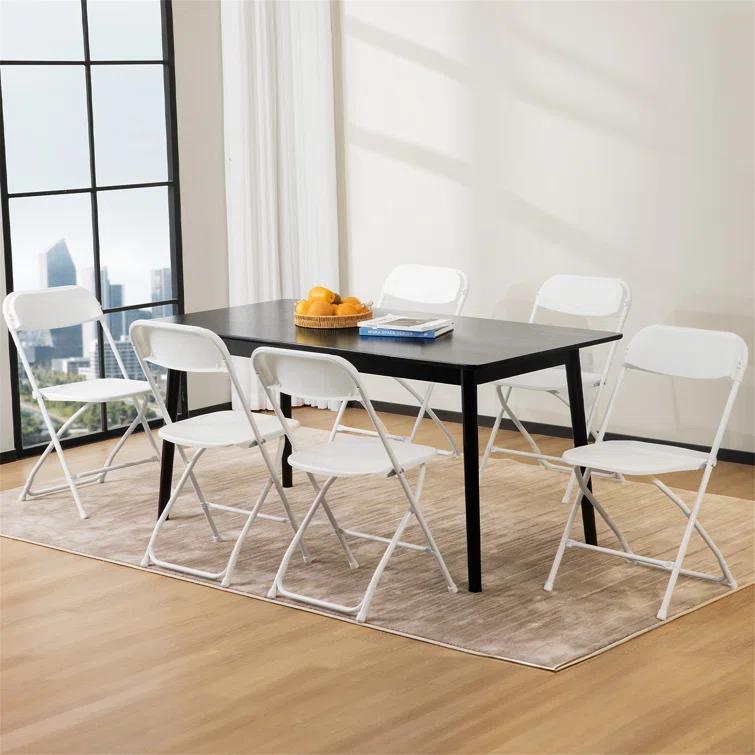 Inbox Zero 10-Pack Folding Chair (Set of 10)