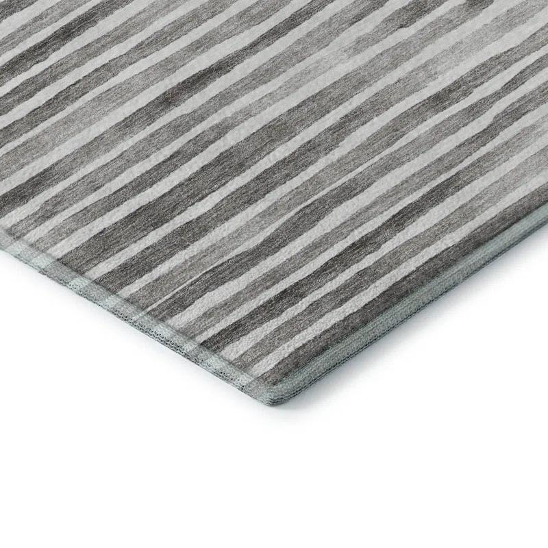 Premium Machine Washable Cerrito AMF187 Gray Rug