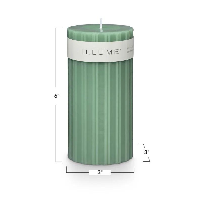 Selin Hinoki Sage Pillar Candle