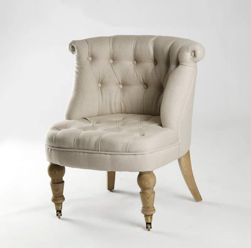 Upholstered Barrel Chair