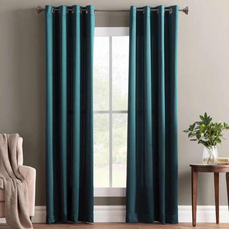 Wayfair Basics® Wayfair Basics Room Darkening Grommet Curtain Panel