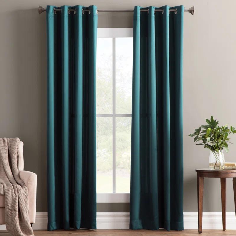 Wayfair Basics® Wayfair Basics Room Darkening Grommet Curtain Panel