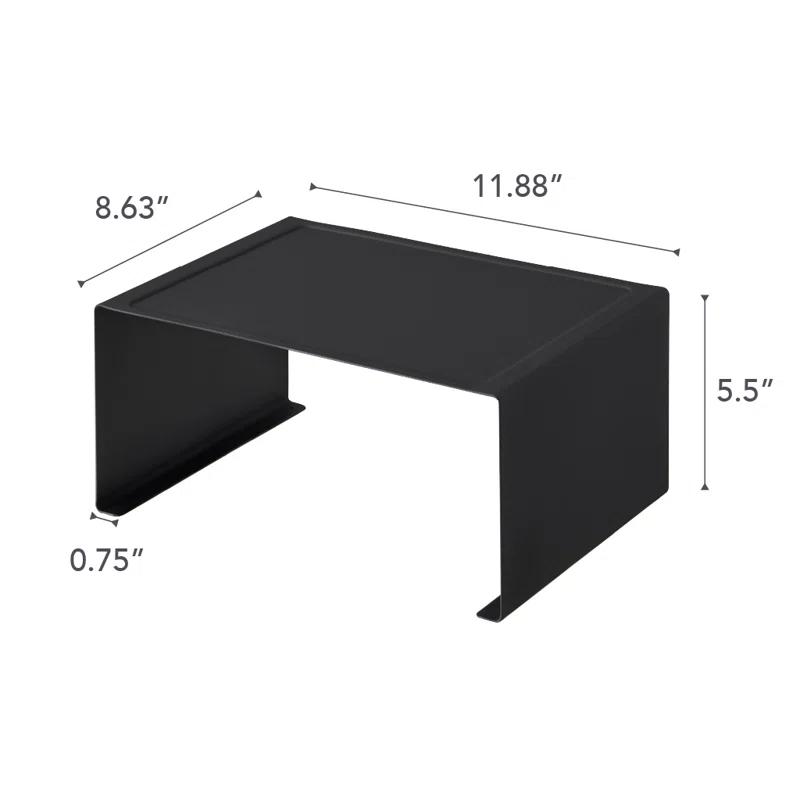 Yamazaki Tower Large Black Kitchen Steel Rack