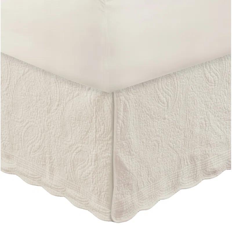 DUMODY Tailored Bed Skirt