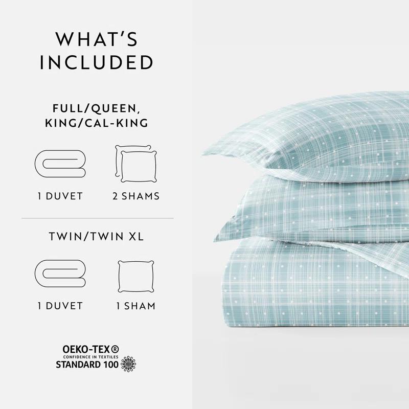 Becky Cameron Simply Soft Polka Dot Duvet Cover Set