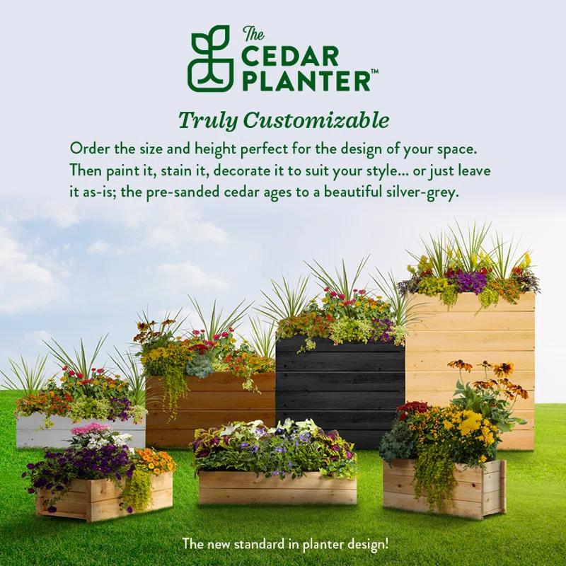 Greenes Fence Greenes Fence Cedar Wood Planter Box Wood Planter Box