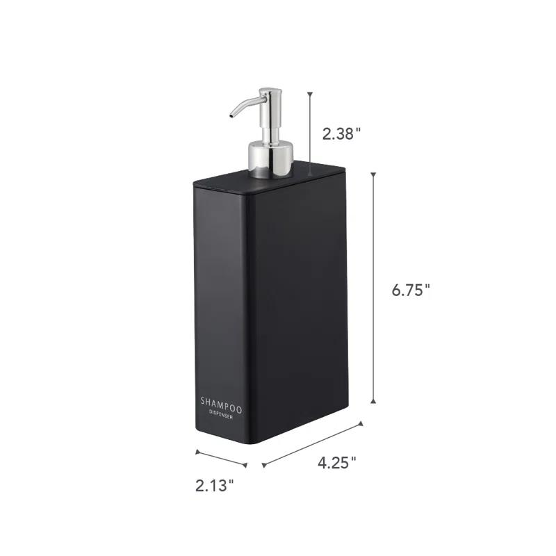 Yamazaki Home Yamazaki Home Dispenser, Contemporary Bottle Pump For Shower, 24 fluid oz., 700 ml
