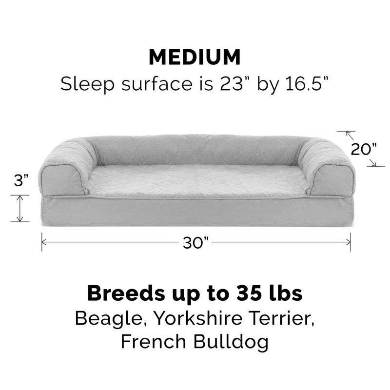 FurHaven Orthopedic Polyester Pet Bed
