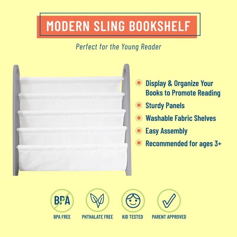 Wildkin Modern Sling Bookshelf