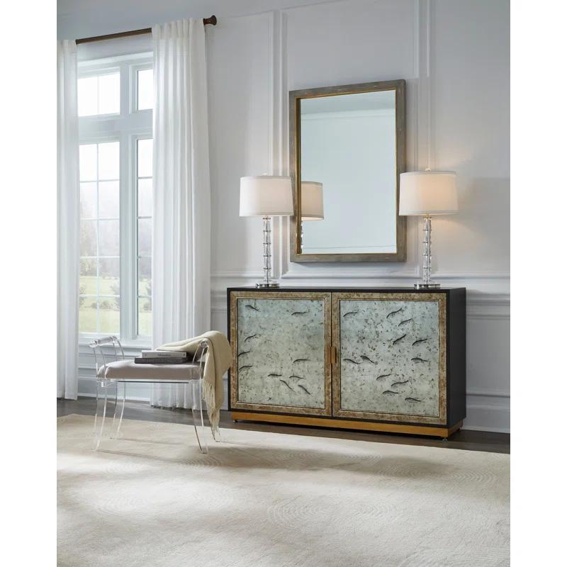 Kensington Wood Flat Wall Mirror