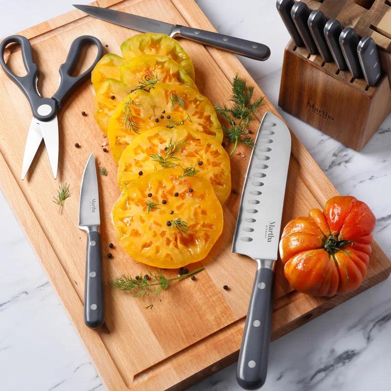 Martha Stewart 14 Piece Knife Block Set