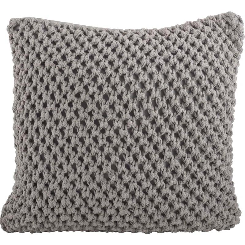 Sheridan Knitted Cotton Throw Pillow