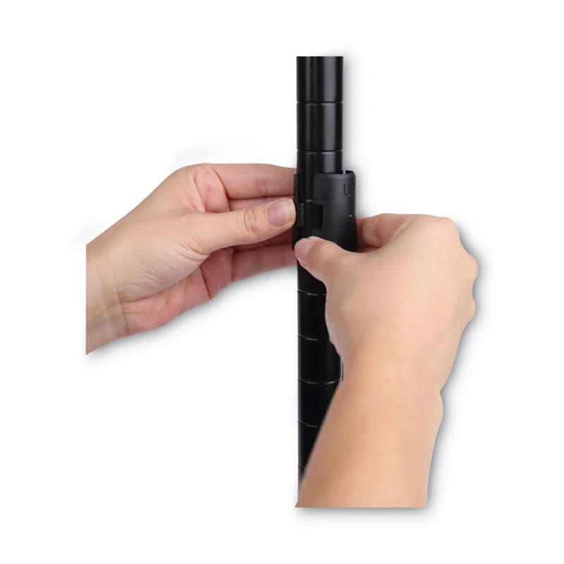 17 Stories Joan 72" H x 48" W x 18" D Commercial Wire Shelving