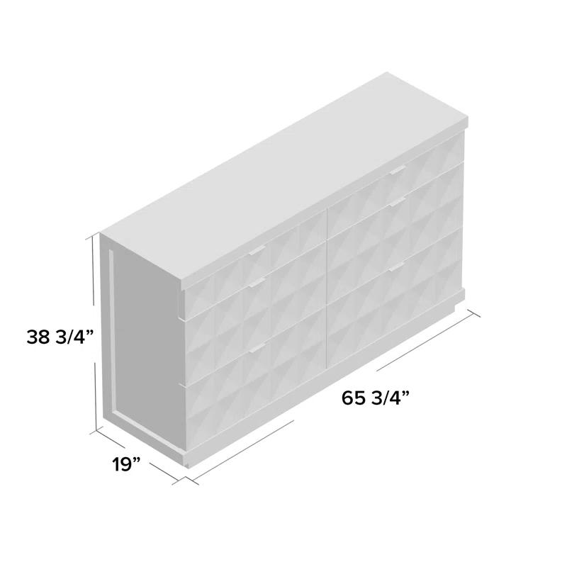 Axiom 65.56'' W 6 - Drawer Dresser
