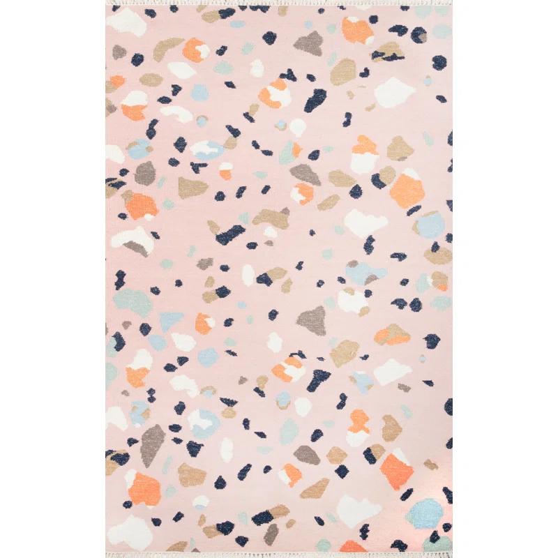 Jem Terri Abstract Handmade Flatweave Wool Area Rug