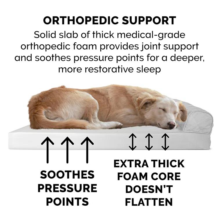 FurHaven Orthopedic Polyester Pet Bed