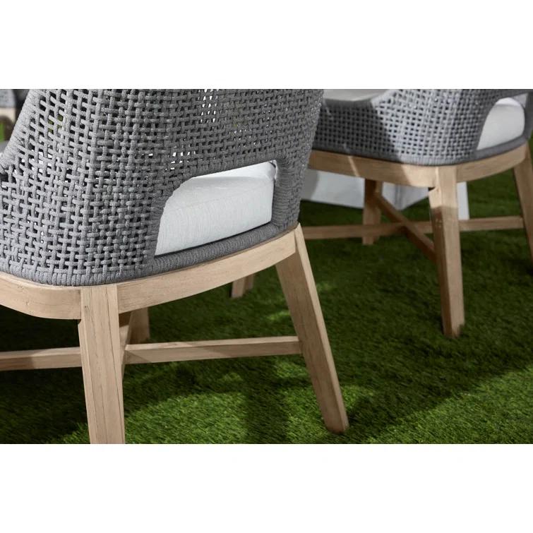 Kinnda Indoor / Outdoor Dining Chair (Set of 2) - Dark Gray