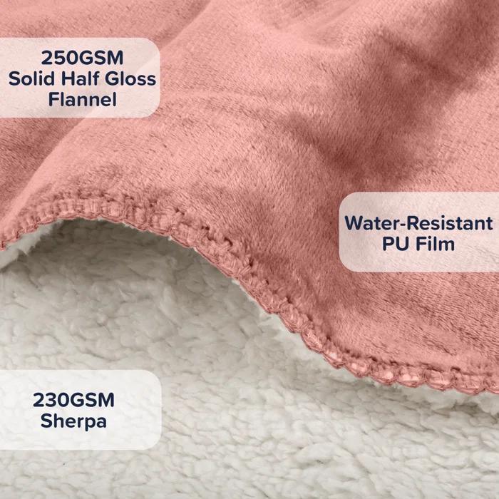 Petmaker PETMAKER 60x70in, 60x80in, 80x100in Water-Resistant Dog Blanket