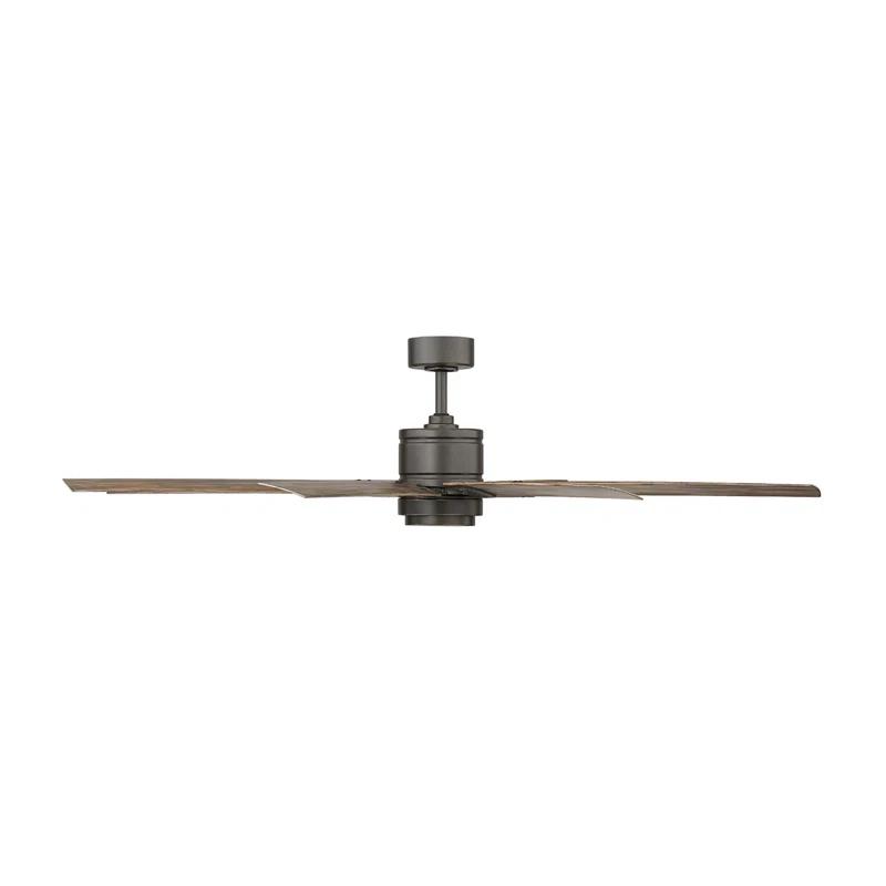 Modern Forms Renegade 8 - Blade Outdoor / Indoor Smart Ceiling Fan with Remote Control and LED Light Kit Included