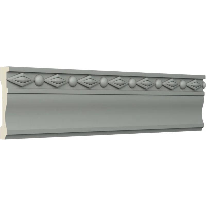 2 1/4"H x 1/2"P x 94 1/2"L Federal Chair Rail (Set of 8)