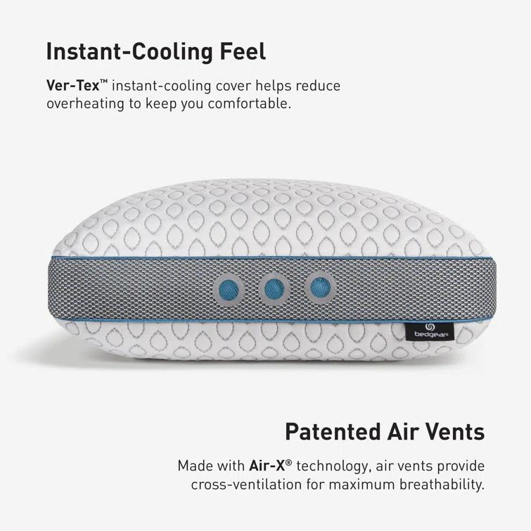 Bedgear Bedgear Frost Performance Pillow - Cooling Bed Pillow - All Sleep Positions