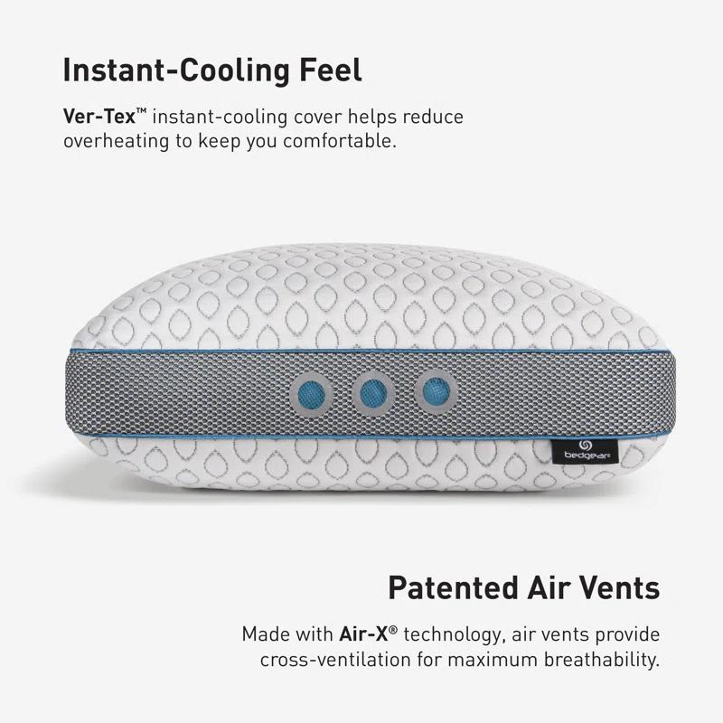 Bedgear Bedgear Frost Performance Pillow - Cooling Bed Pillow - All Sleep Positions