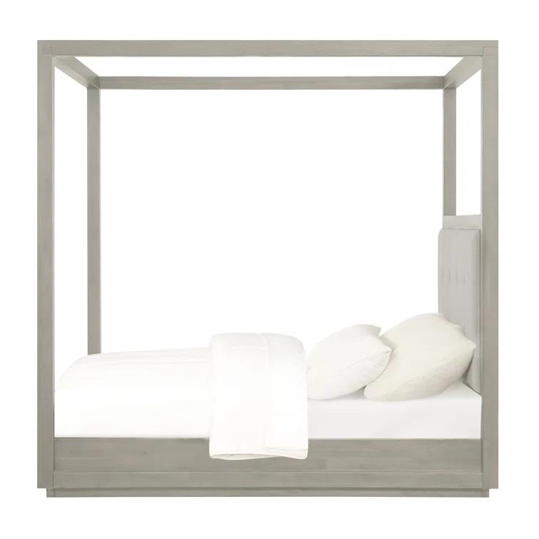 Herma Upholstered Canopy Bed