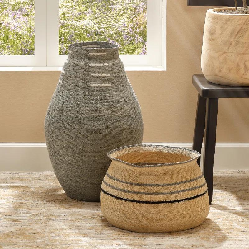 Jamie Young Company Jamie Young Company Rainforest Seagrass Decorative Basket