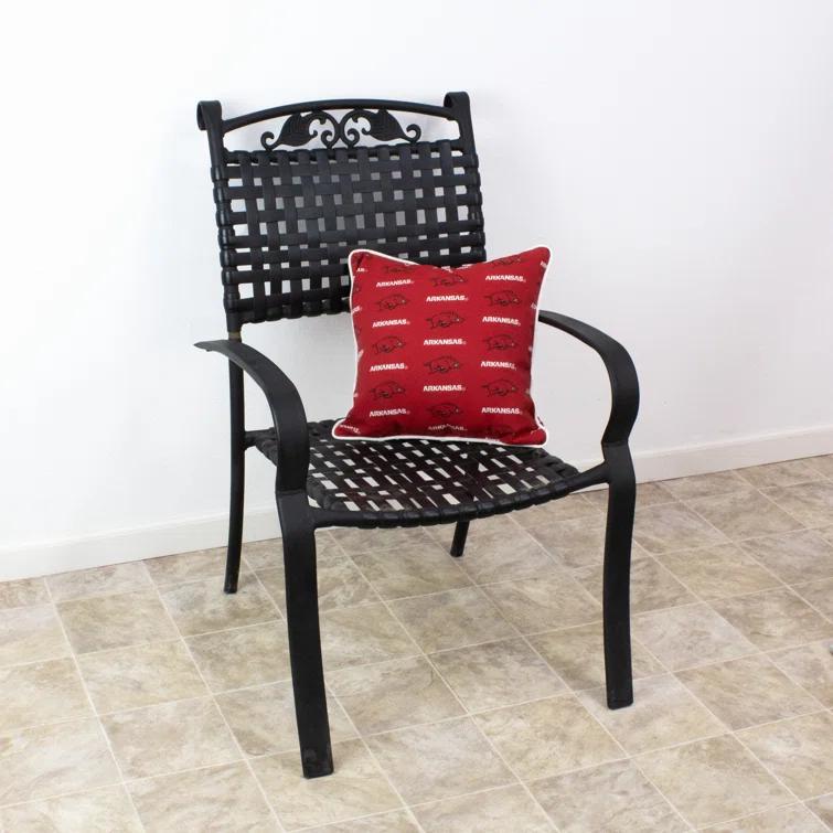 College Covers Indoor/Outdoor Reversible Throw Pillow