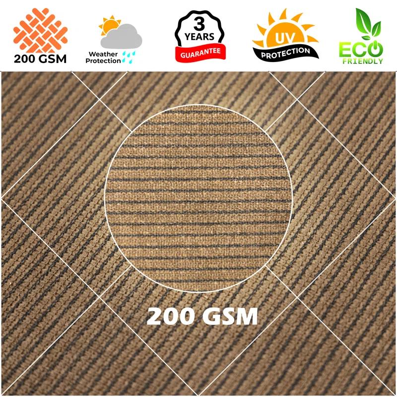 Royal Shade Royal Shade Triangle 200 GSM Sun Shade Sail