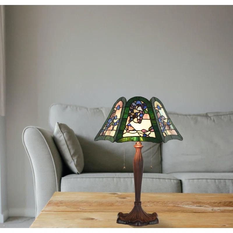 Fine Art Lighting Fine Art Lighting Tiffany Style Handmade 22.5" Iris Table Lamp