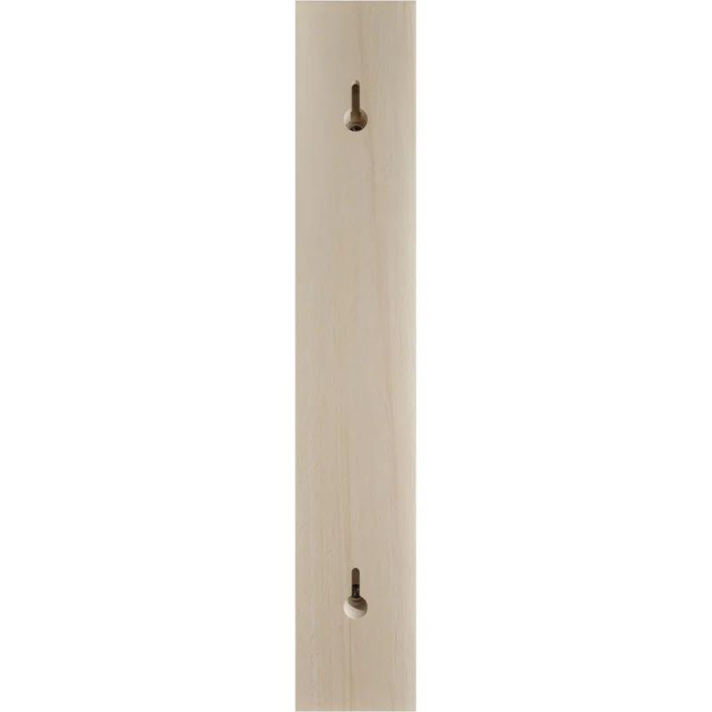 Ekena Millwork 2 1/2"W x 14 3/4"D x 14 1/4"H Traditional Shelf Bracket, Rubberwood