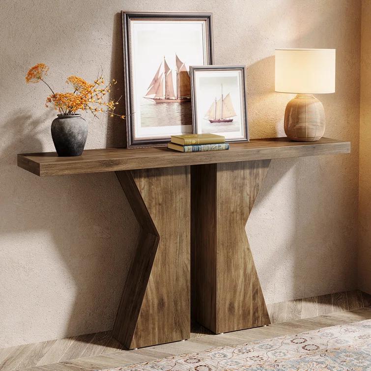 Millwood Pines 55 Inch Console Table