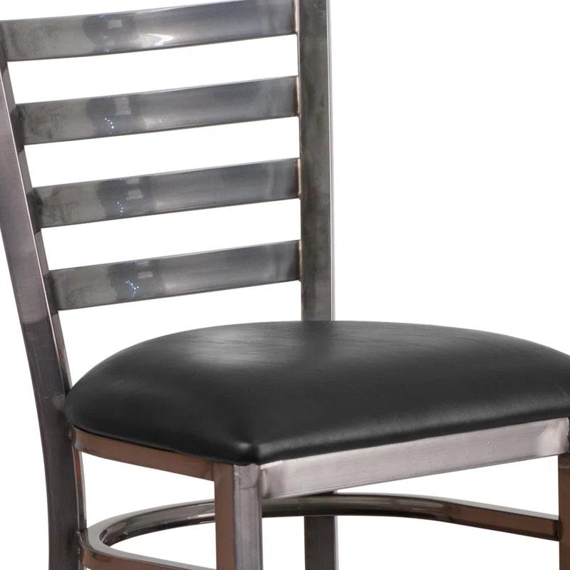 Flash Furniture Brixton Hercules Series Ladder Back Metal Restaurant Barstools