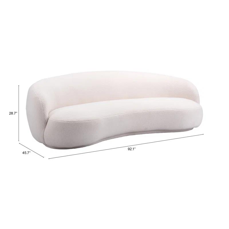 Zuo Hospitality 92.1'' Upholstered Sofa