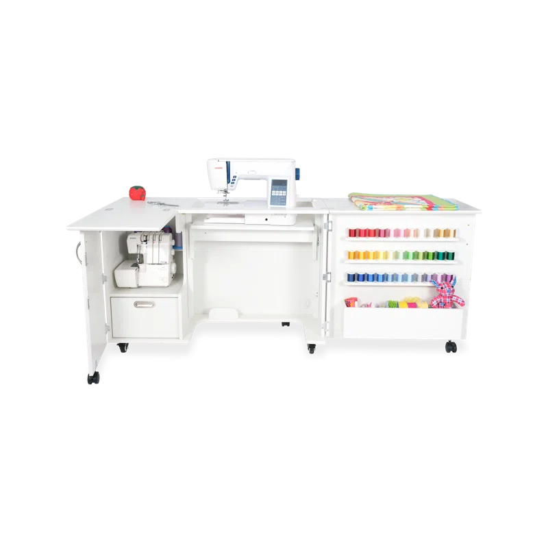 Arrow Sewing Wallaby Sewing Cabinet with Hydraulic Machine Lift by Kangaroo Sewing Furniture
