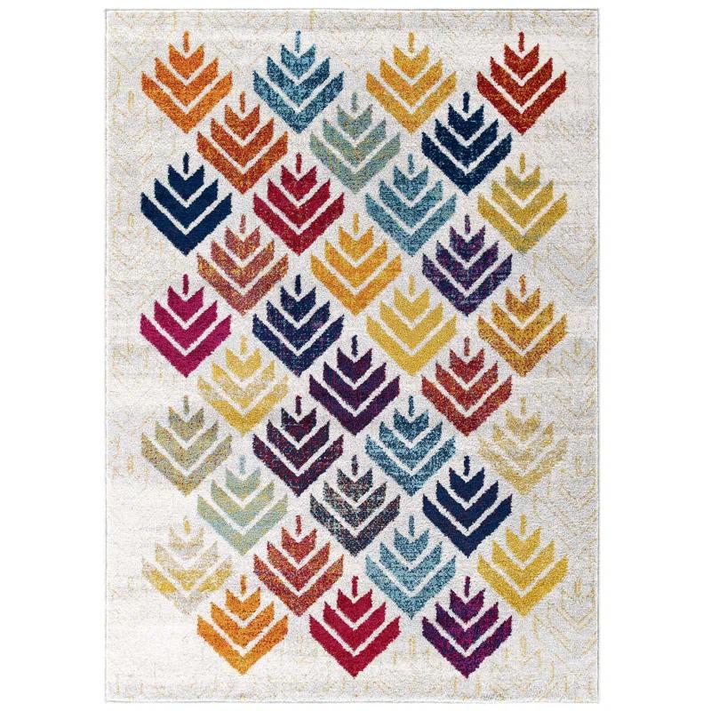 Modway Modway Entourage Florin Abstract Floral Area Rug